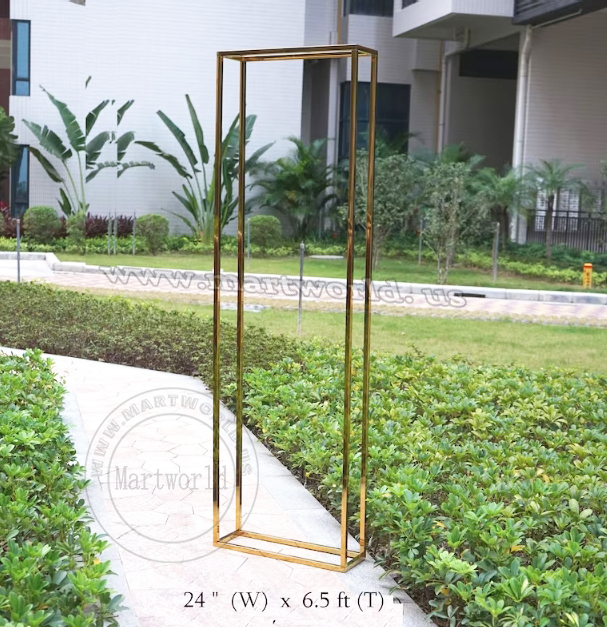 flower stand tall metal vase for party photo backdrop