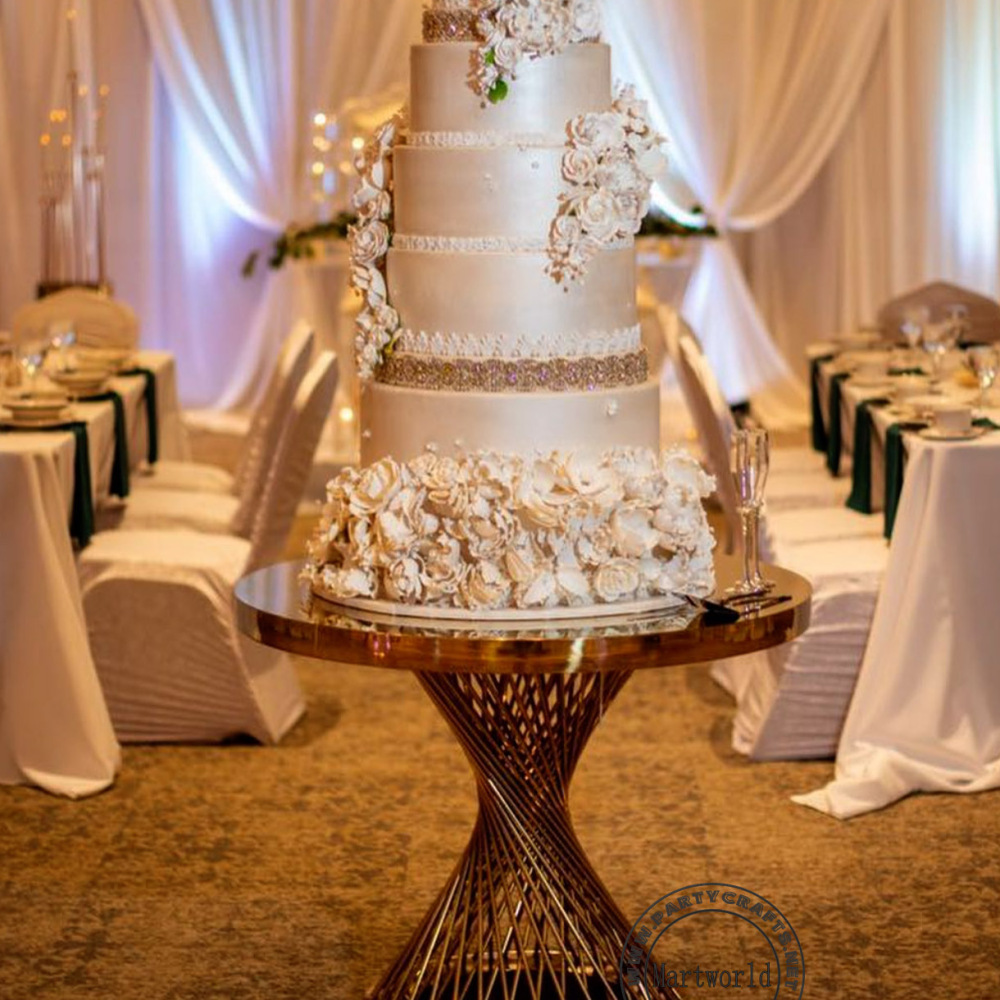 gold cocktail table golden coffee table art display stands for events home decoration cake table bridal shower flower pedestal table birthday family party cupcake table outdoor party sweets bar table