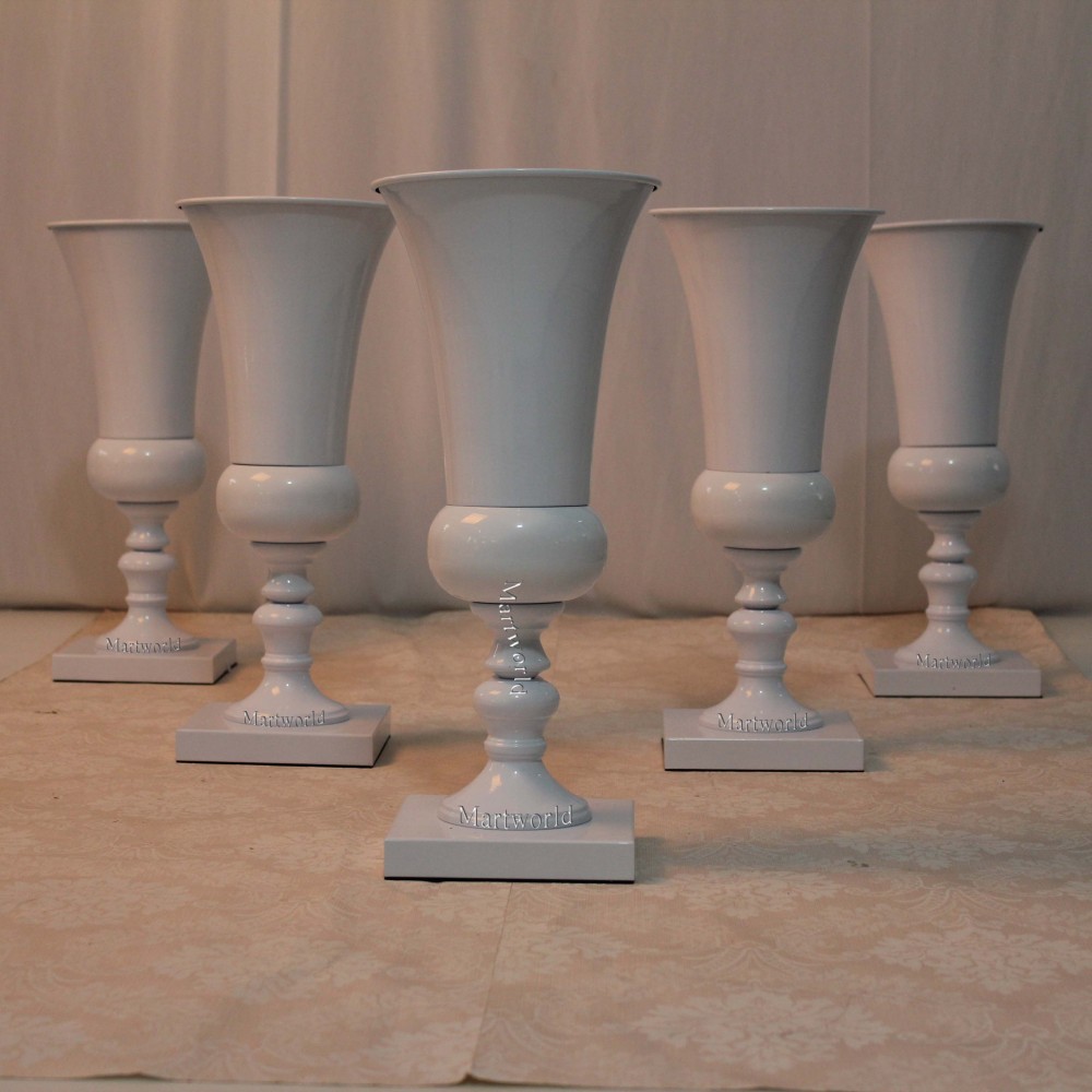 Stylish flower vase metal vases for wedding events table decor party backdrop centerpiece decor bridal shower couples shower decor ideas