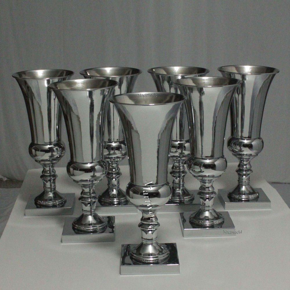 Stylish flower vase metal vases for wedding events table decor party backdrop centerpiece decor bridal shower couples shower decor ideas