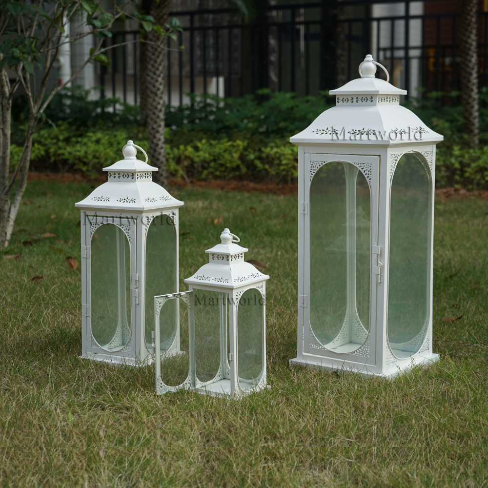 white Lantern wedding centerpiece home decor party event table centerpiece decor