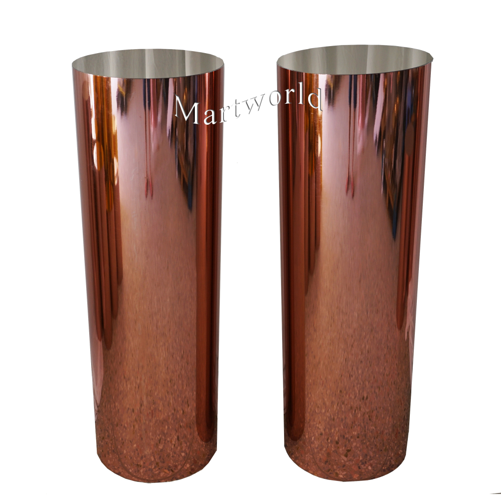 CUSTOM Any Size Rose gold pedestal stand for wedding party event cake stand bridal shower pillar stand candy sweet bar dessert table ideas