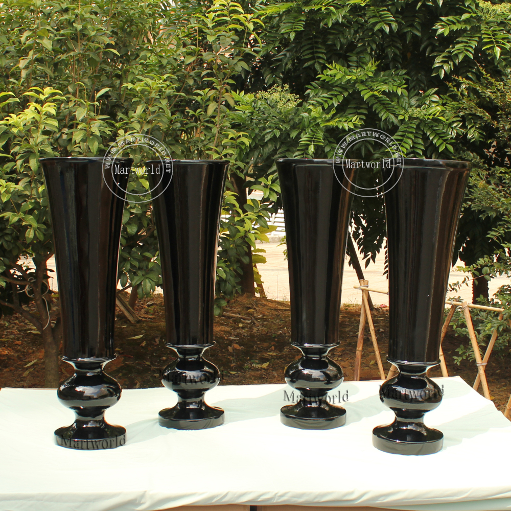 Fiber glass vase wedding party events aisle decor bridal shower photo backdrop decor hotel lobby bar flower stand decor