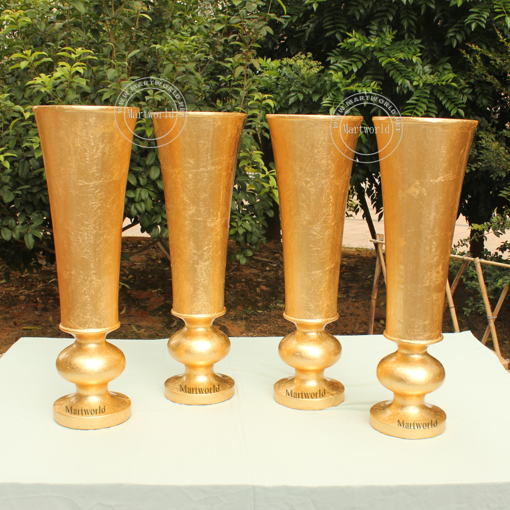 Fiber glass vase wedding party events aisle decor bridal shower photo backdrop decor hotel lobby bar flower stand decor