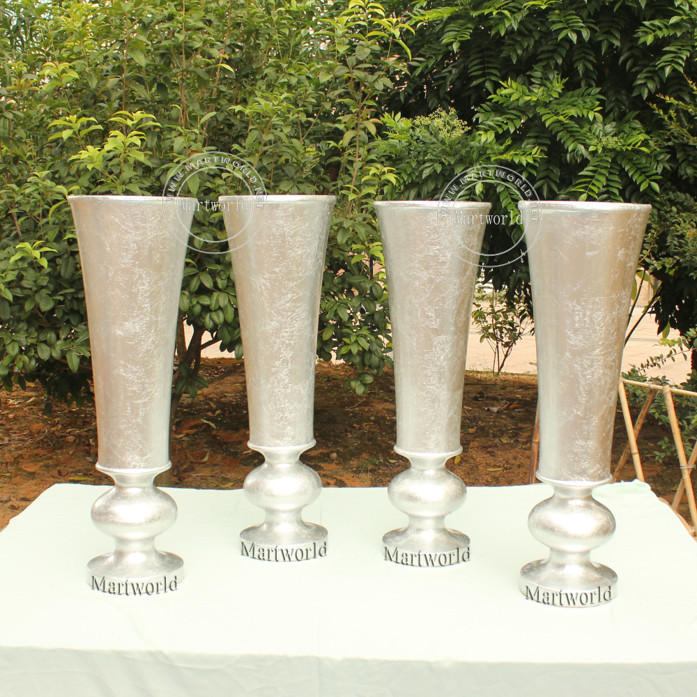 Fiber glass vase wedding party events aisle decor bridal shower photo backdrop decor hotel lobby bar flower stand decor