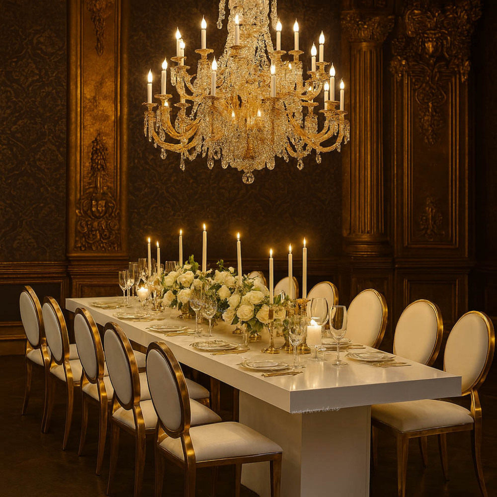 white rectangle dining table event table cake table pedestal table for wedding bride and groom bridal shower party events banquet table birthday cake table rectangular table home decoration