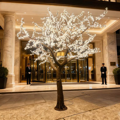 CUSTOM 13 FT Led  Large light tree artificial tree  fake tall tree wedding aisle centerpieces garden backyard decor hotel  lobby decor sustomize accept