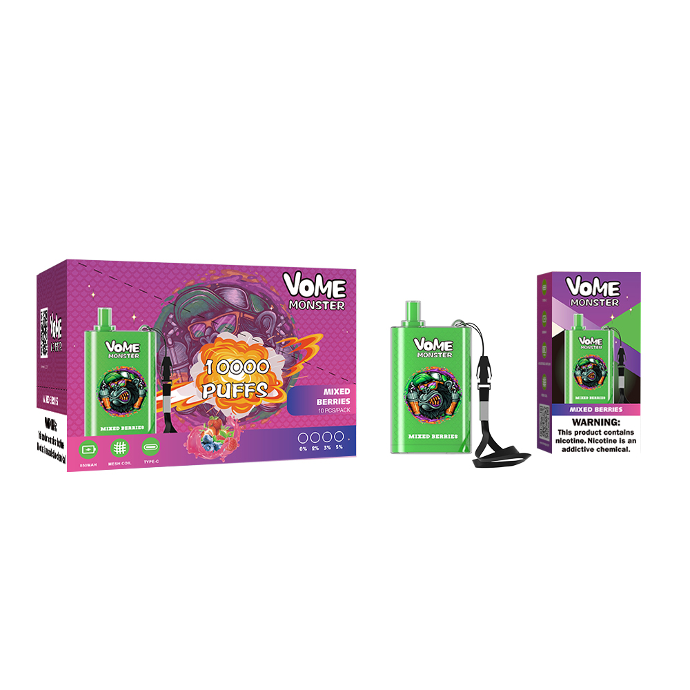 VOME MONSTER 10000 AIRFLOW CONTROL DISPOSABLE VAPE POD DEVICE