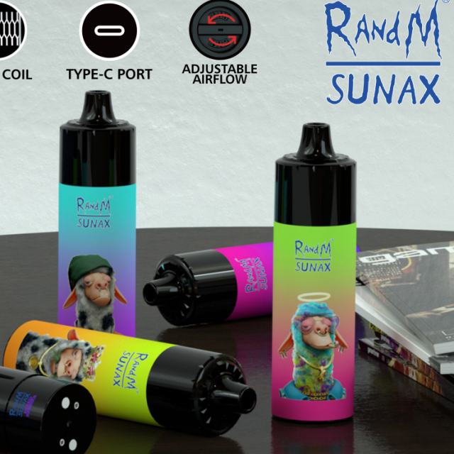 RANDM SUNAX 21000 DISPOSABLE AIRFLOW CONTROL REPLACE VAPE POD DEVICE (3*7000 PUFFS)