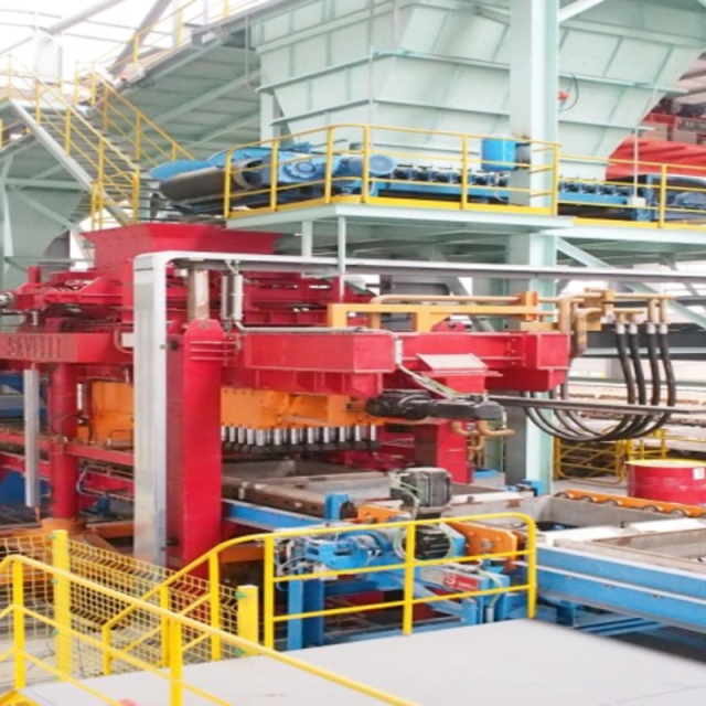 Auto control static pressure molding line