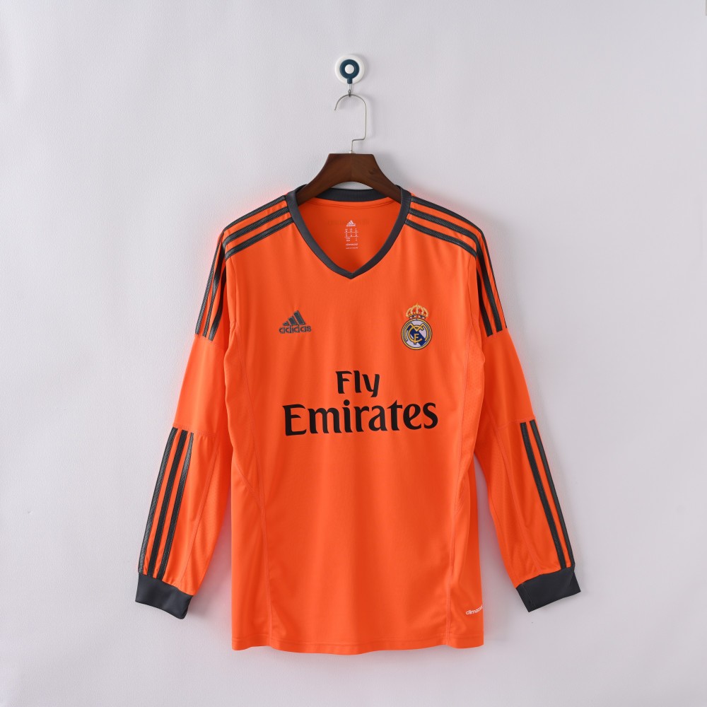 Camiseta de manga larga de visitante del Real Madrid 2013/14