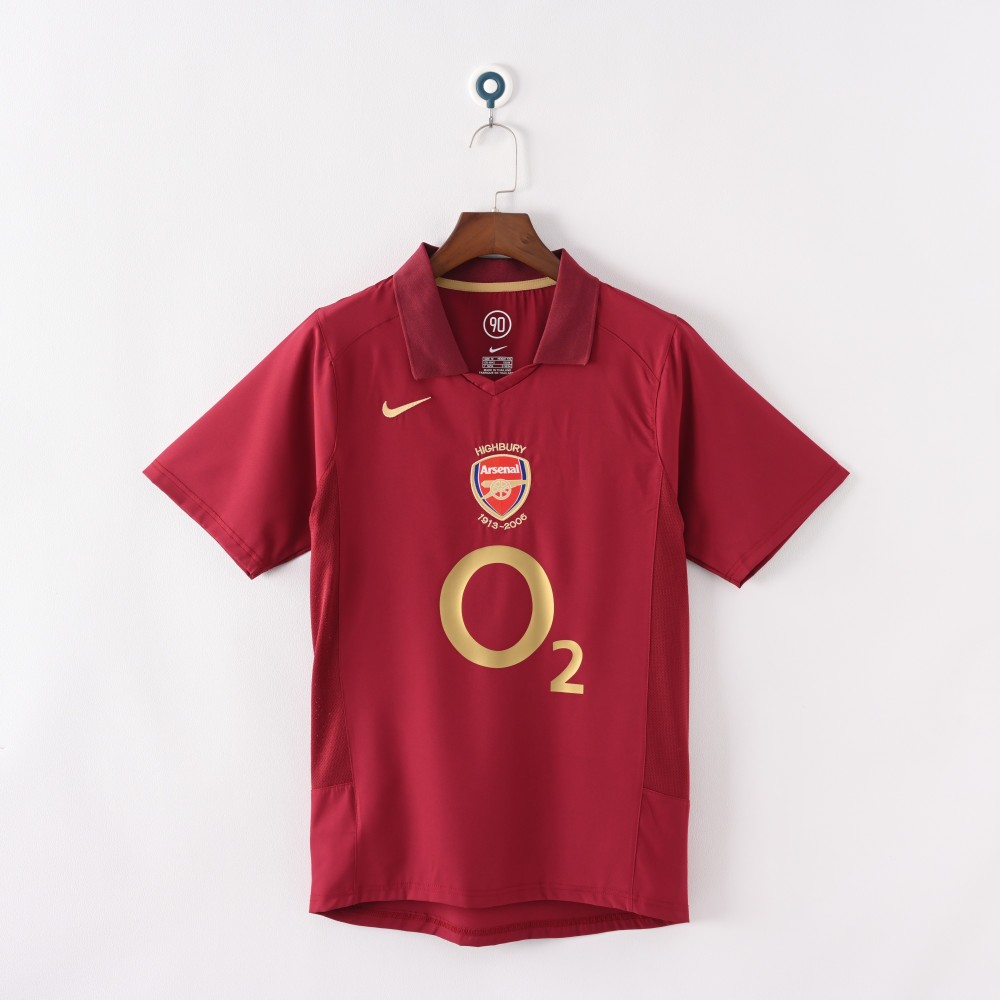 El Arsenal en casa en la temporada 2005/06