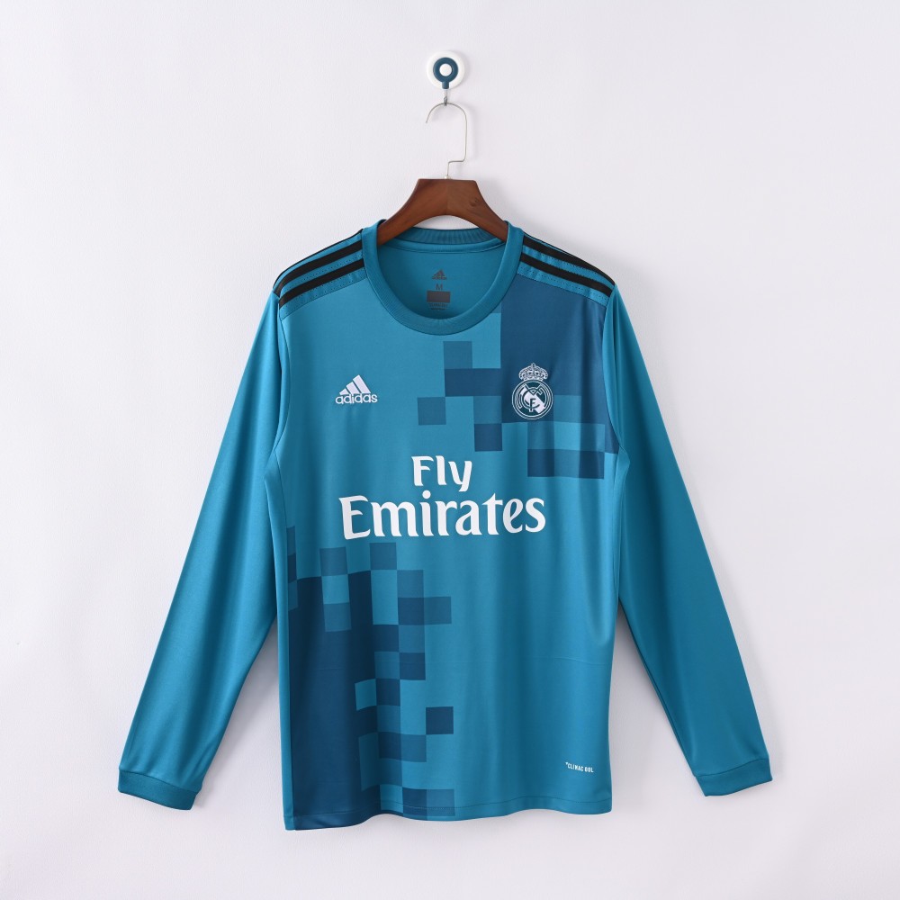 Camiseta de manga larga de visitante del Real Madrid 2017/18