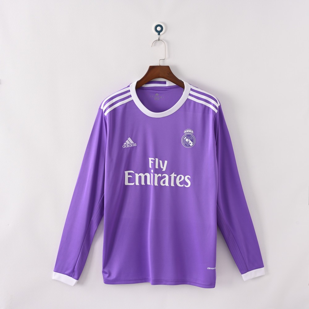 Camiseta de manga larga visitante del Real Madrid 2016/17