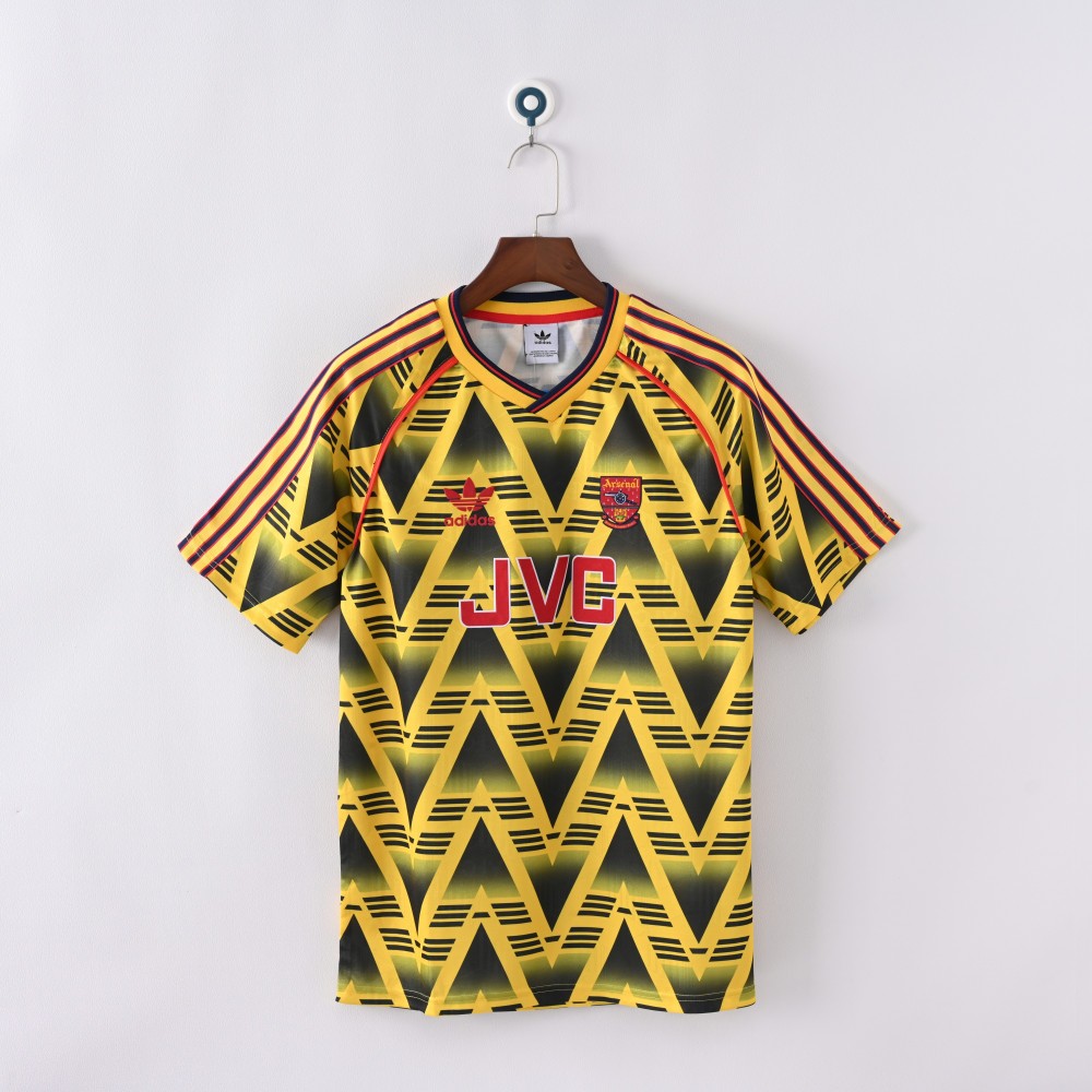 Arsenal fuera de casa 1991/93
