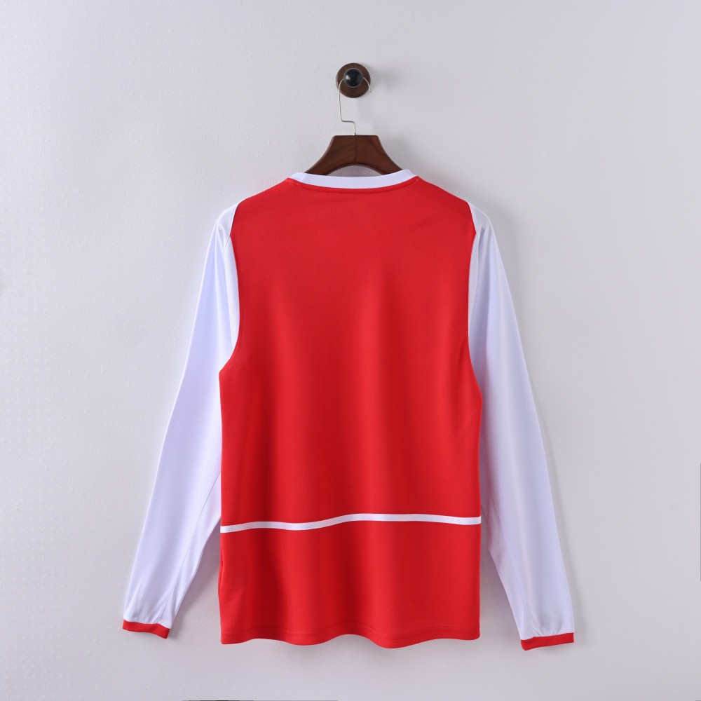 Camiseta de manga larga local del Arsenal 2002/04