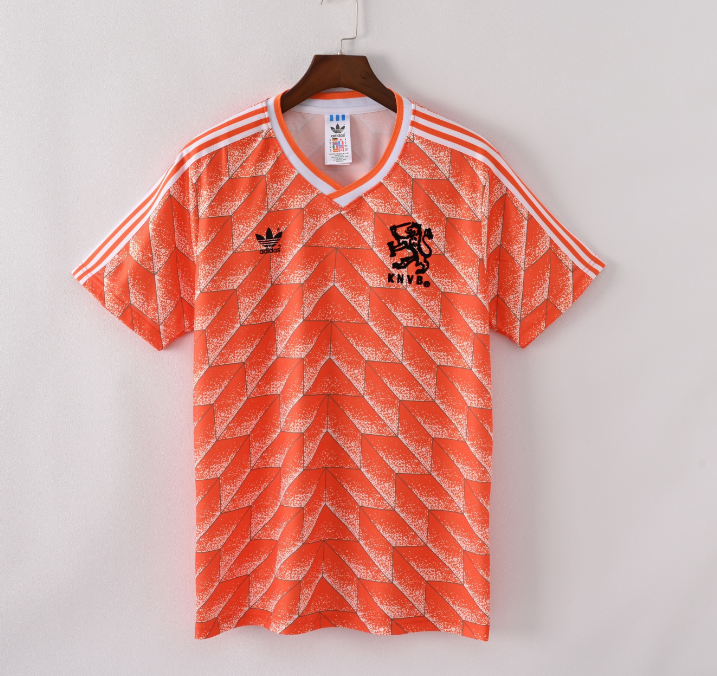 Camiseta retro local de los Países Bajos de 1988
