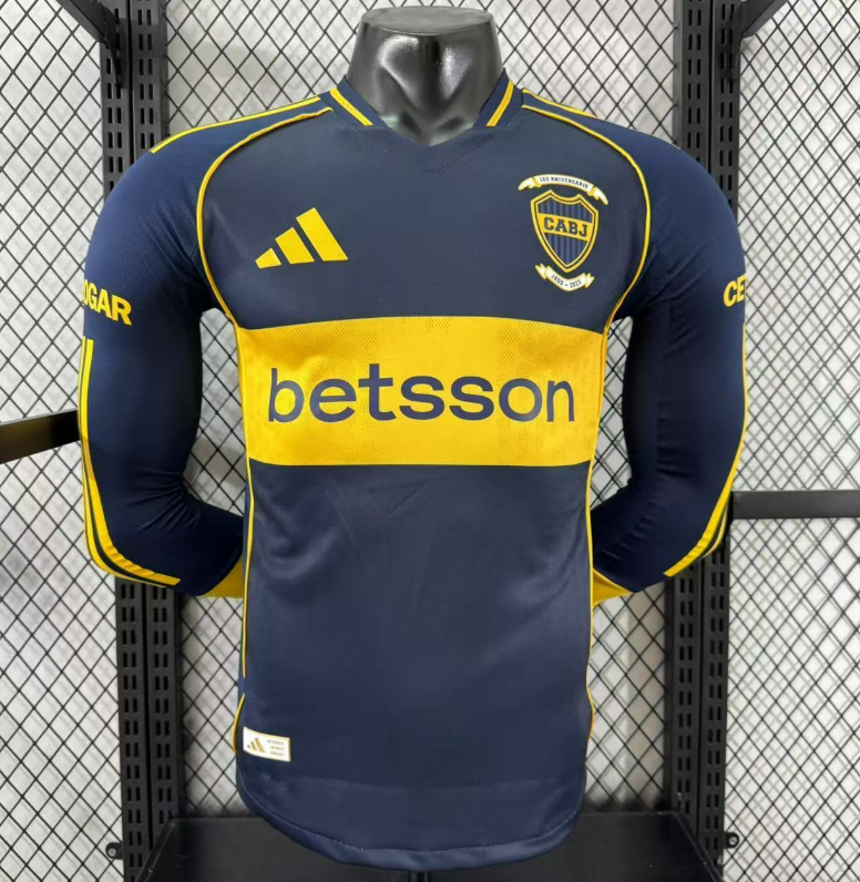 25-26 Boca local auténtica mangas largas