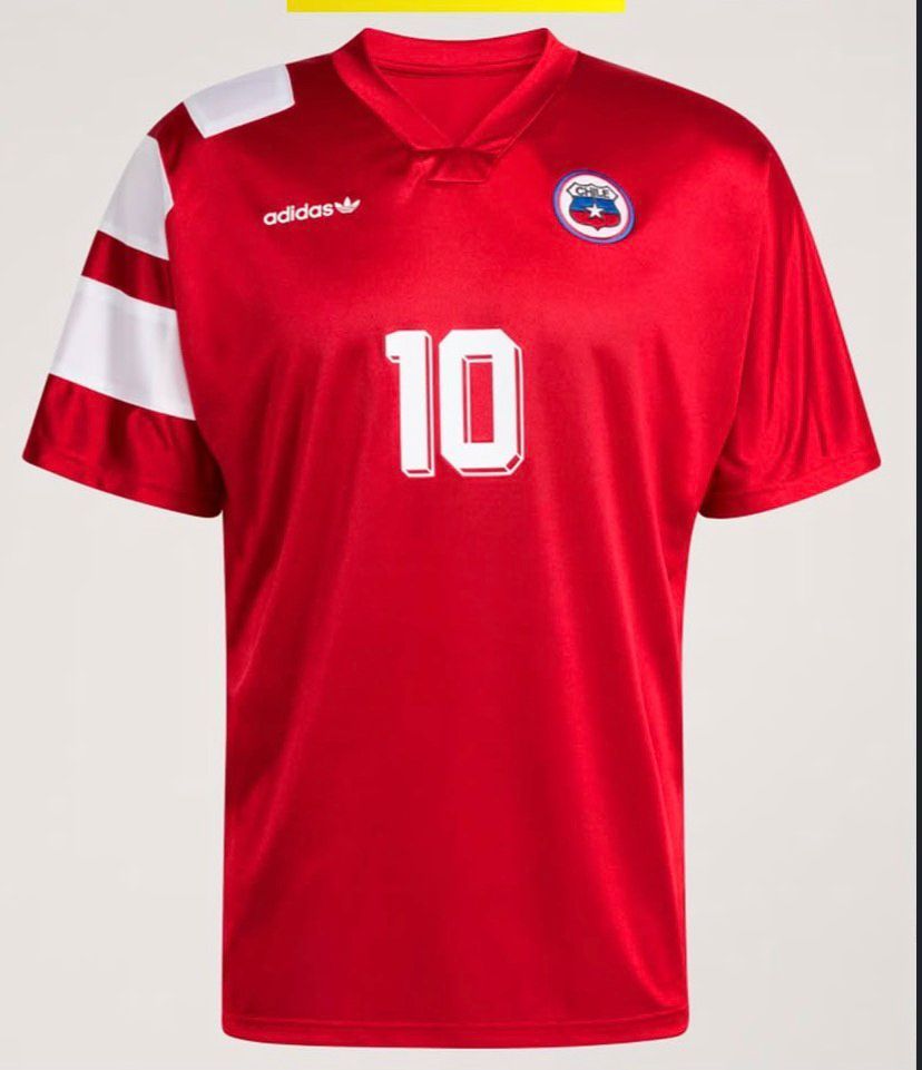 Camiseta número 10 de la selección nacional de Chile para la Copa del Mundo（Preventa）