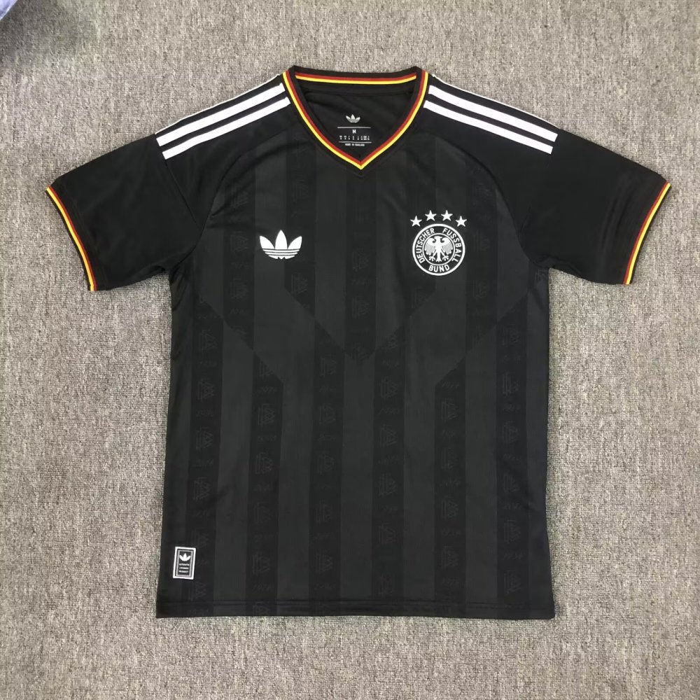 Camiseta negra de Alemania 26-27 S-5XL