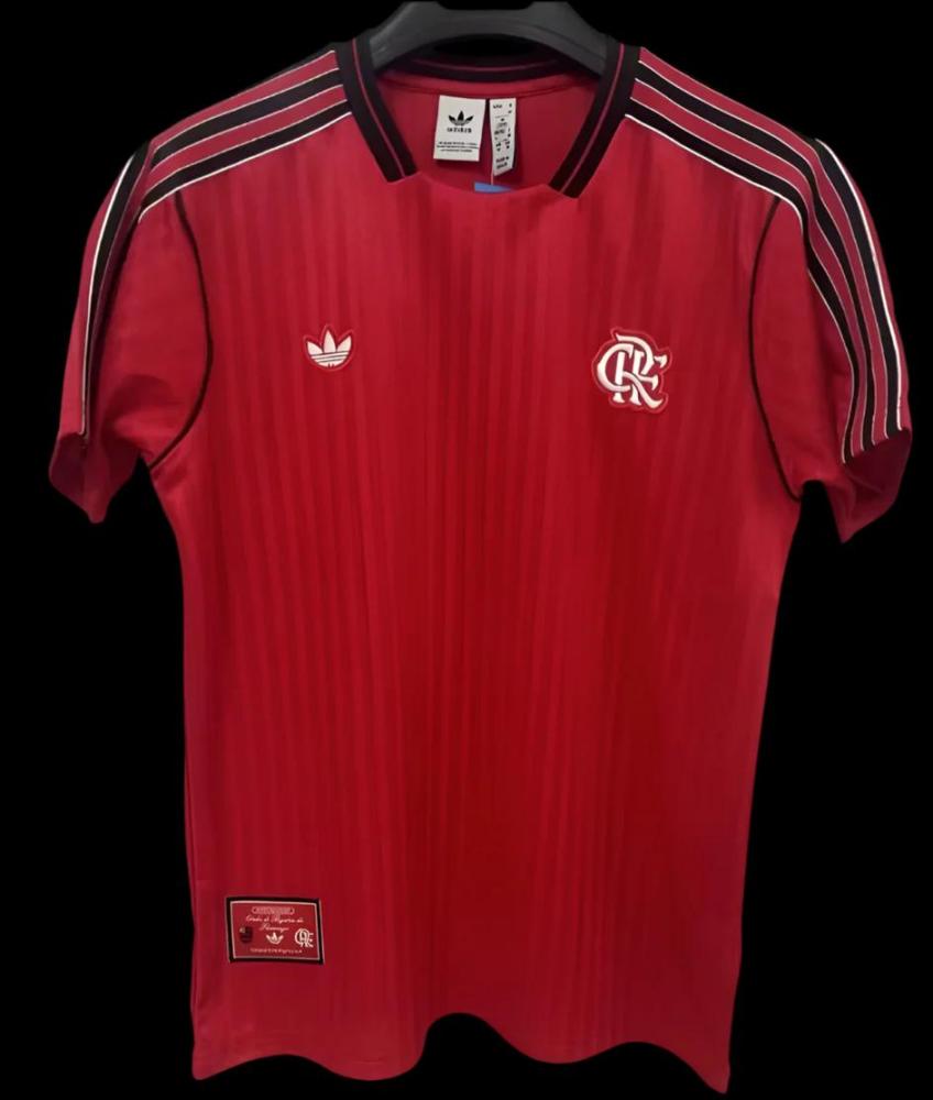 2526 Camiseta retro casual flamenca