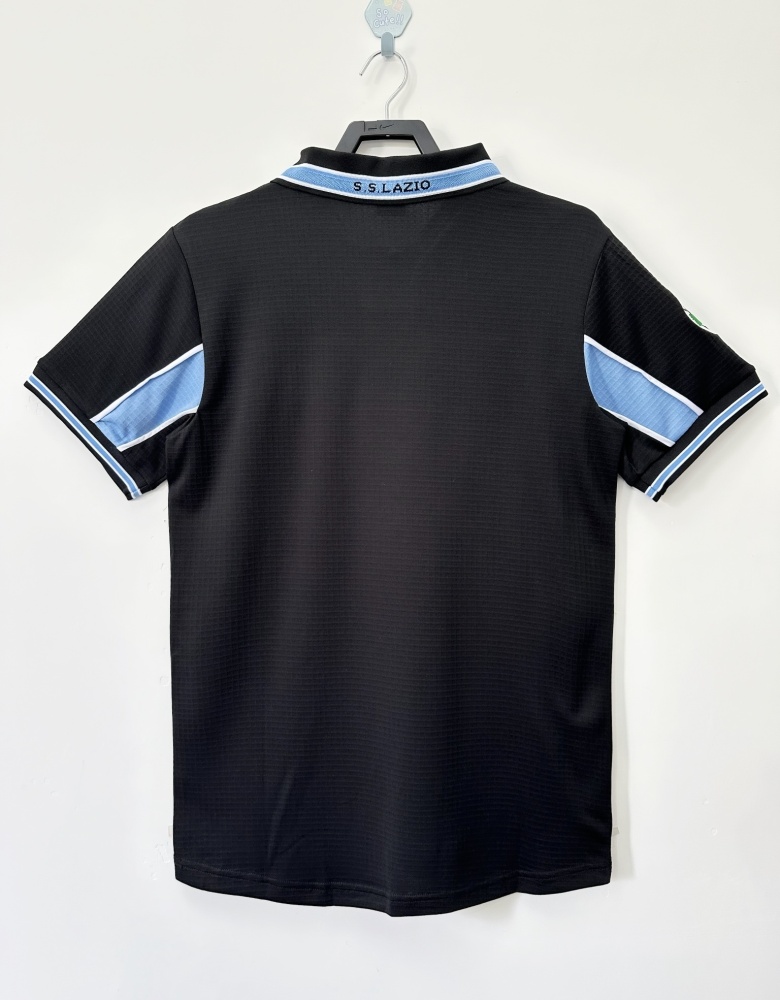 Camiseta negra de la Lazio 1998-99