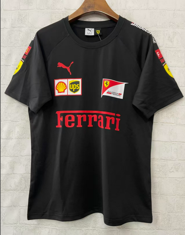 Camiseta informal de Ferrari de F1