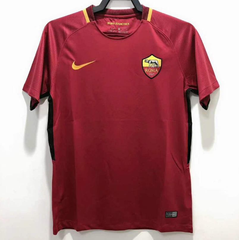 Camiseta retro de local de la Roma 2017-18