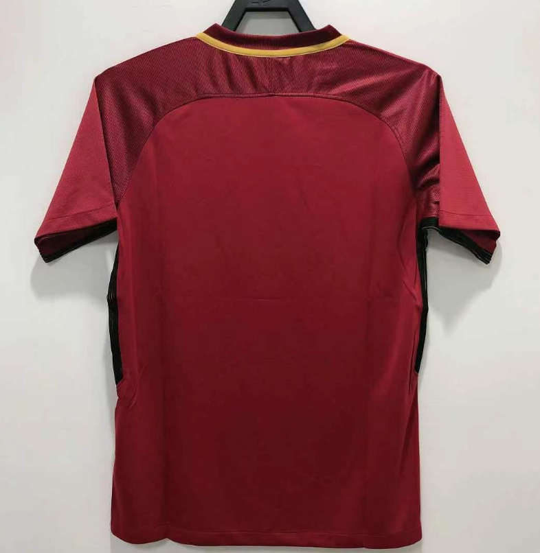 Camiseta retro de local de la Roma 2017-18
