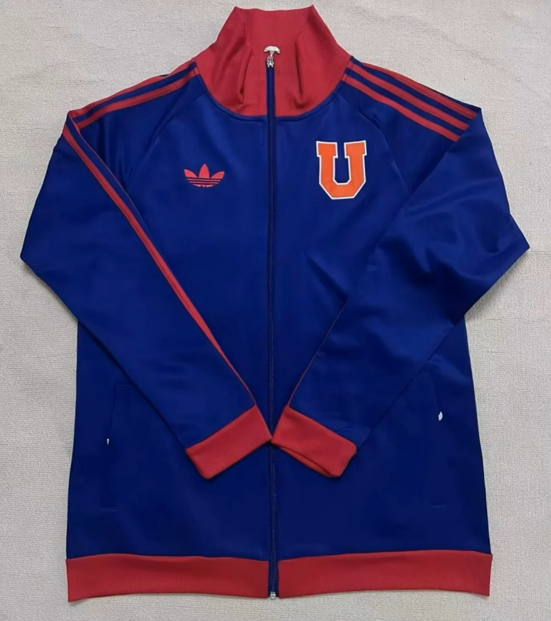 Chaqueta larga con cremallera de la Universidad Chilena