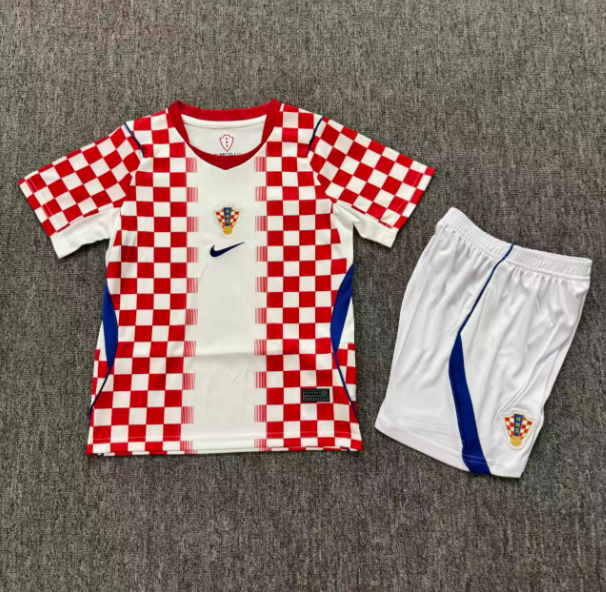 Camiseta del Hogar Infantil de Croacia 2026