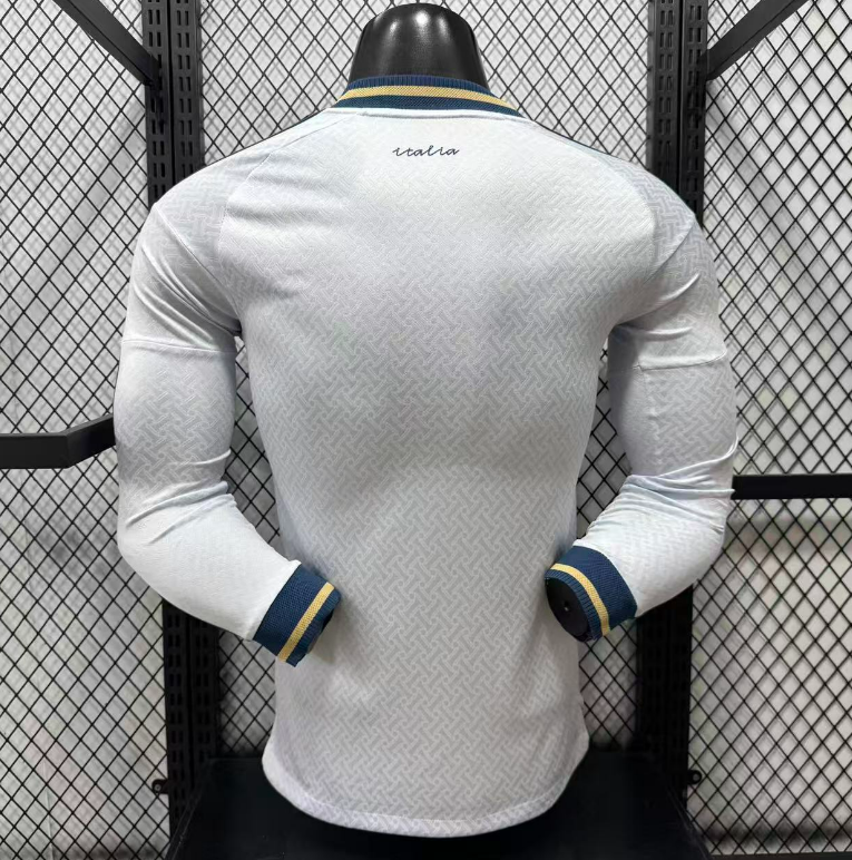 2627 Camiseta de manga larga versión visitante de Italia para jugador