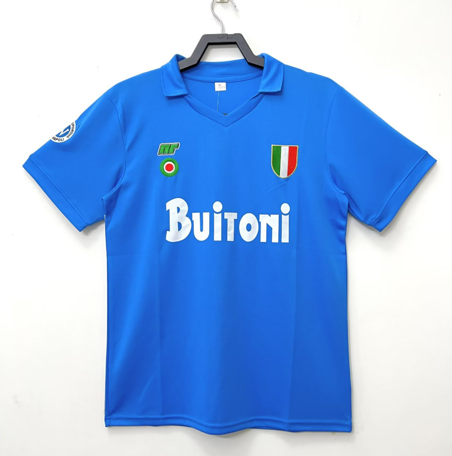 Partido en casa del Napoli 87-88