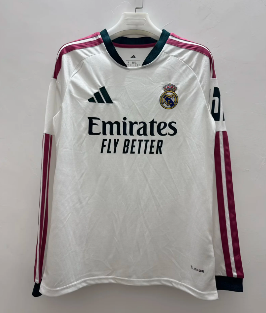 Camiseta de manga larga del Real Madrid 2026 (local)