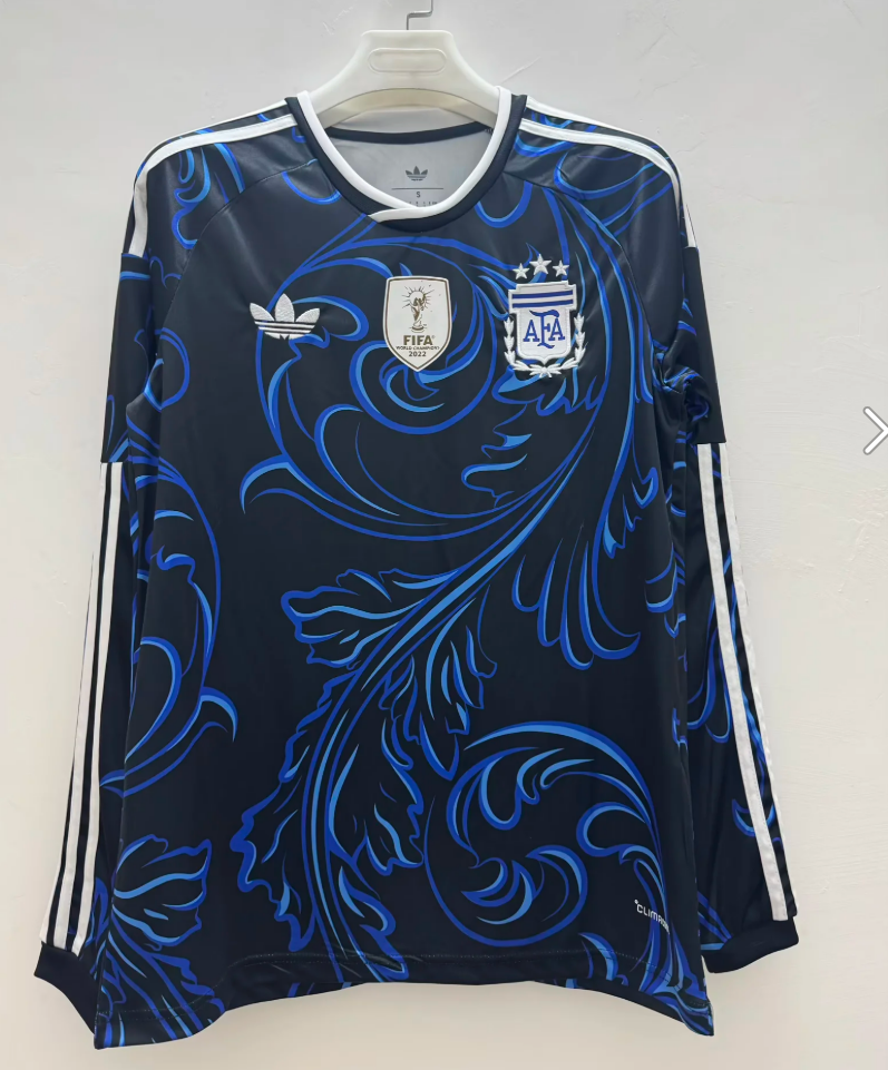 Camiseta de visitante de Argentina de manga larga