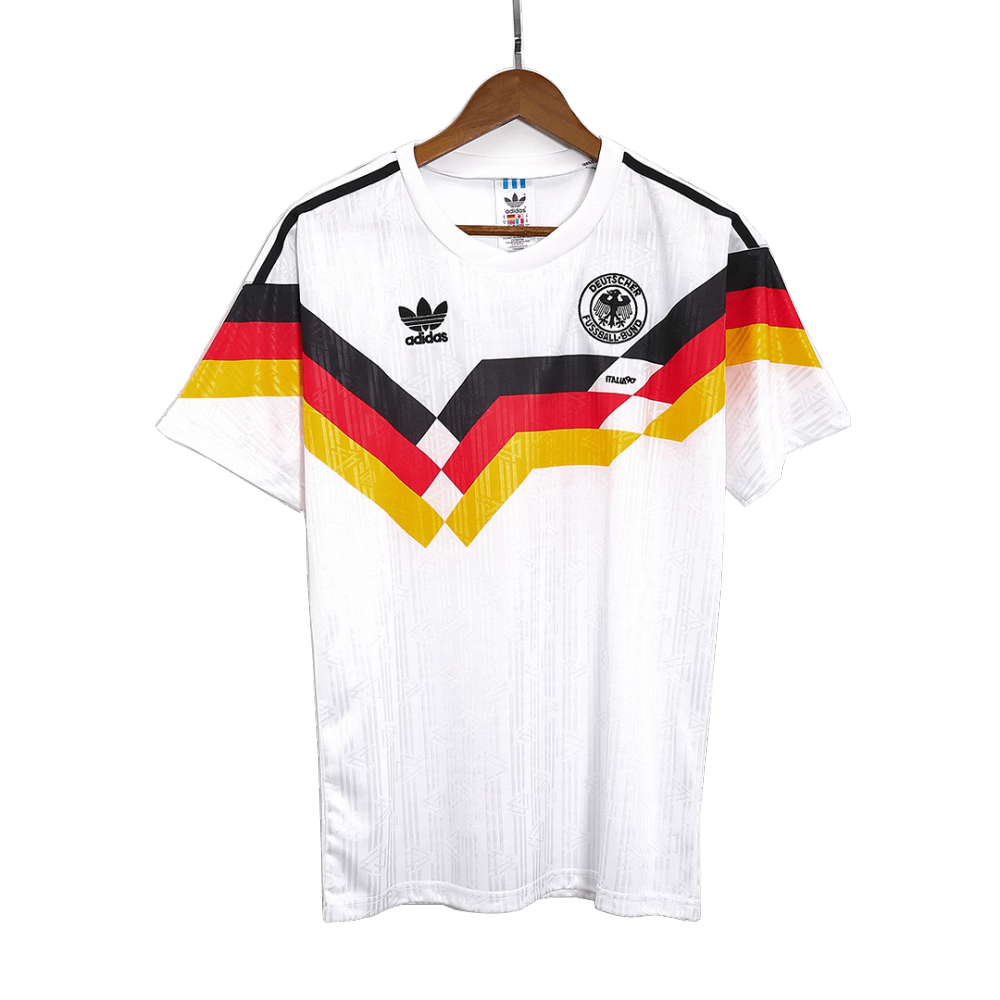 Retro Soccer Jersey Germany Home 1990