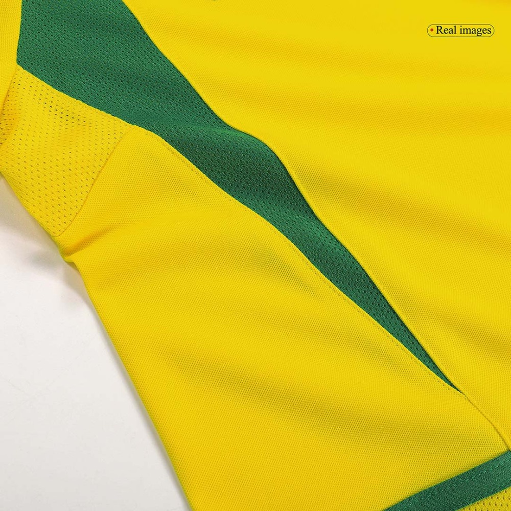 Retro Soccer Jersey Brazil Home 2002/03