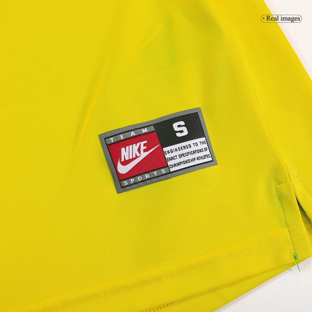 Retro Soccer Jersey Brazil Home 1998