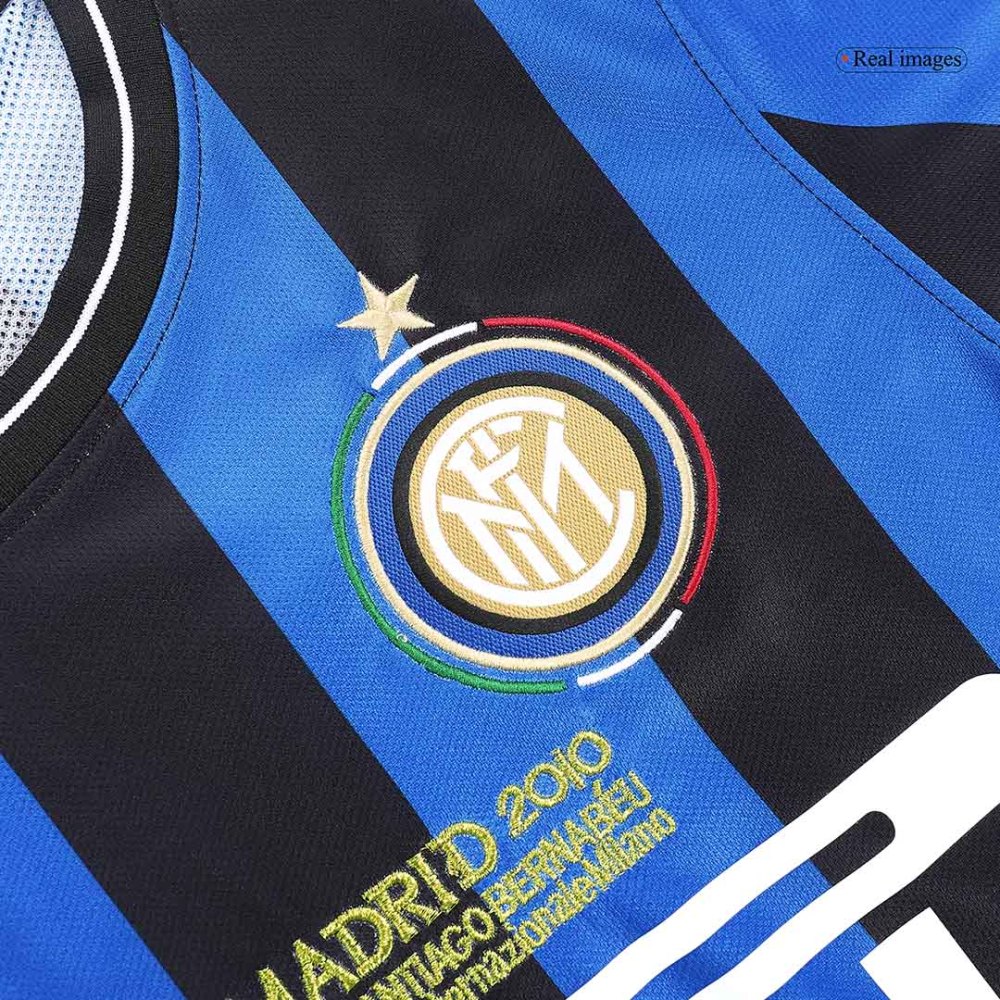 Retro Soccer Jersey Inter Milan Home 2009/10 - UCL Final