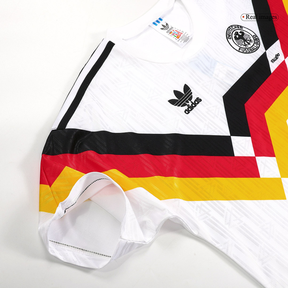 Retro Soccer Jersey Germany Home 1990
