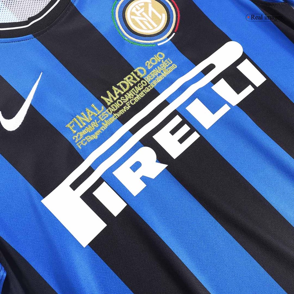 Retro Soccer Jersey Inter Milan Home 2009/10 - UCL Final