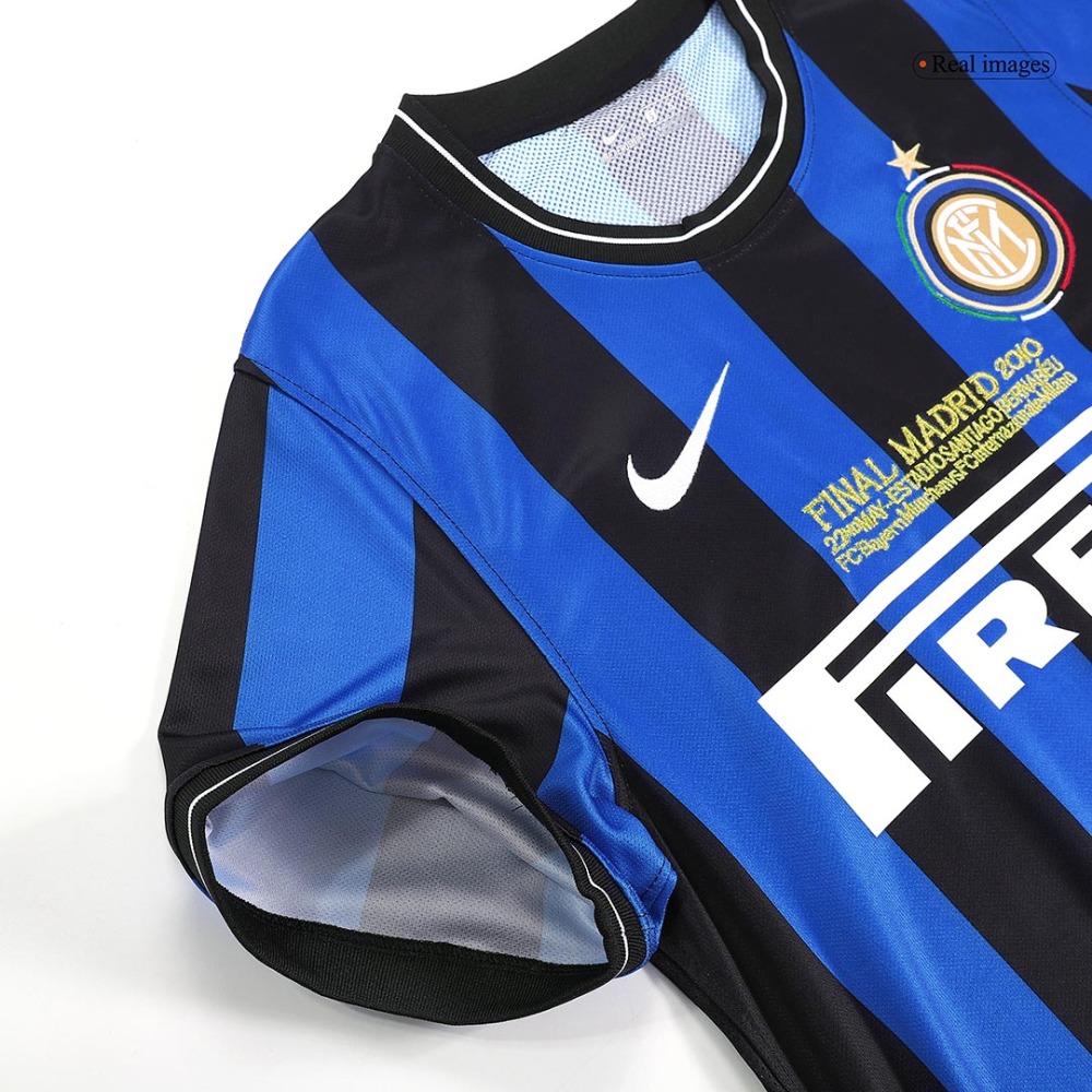 Retro Soccer Jersey Inter Milan Home 2009/10 - UCL Final