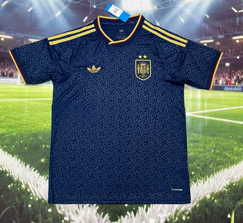 Camiseta azul de visitante de España 2