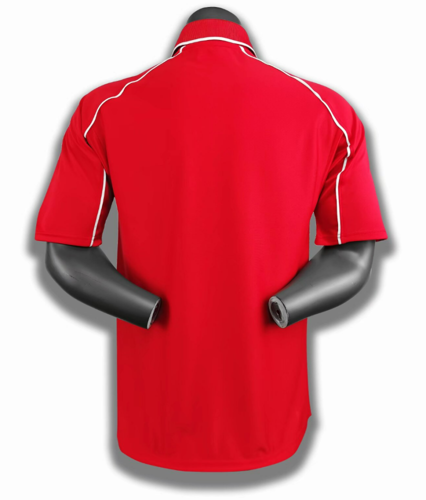 Camiseta retro de local del Liverpool 2000/01