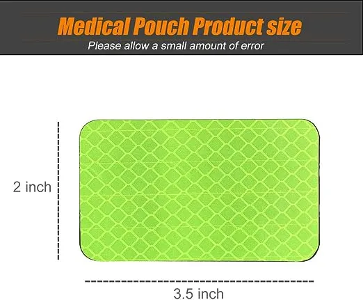 4 Pack Extra Reflective Patch (Black White)