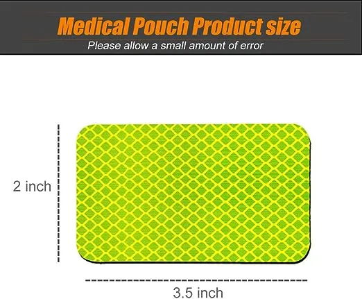 4 Pack Extra Reflective Patch (Black White)