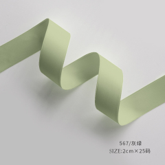 アッシュグリーン 幅3.8cm×22.86m