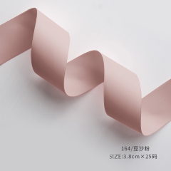 アッシュピンク 幅3.8cm×22.86m