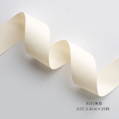 ベージュ 幅3.8cm×22.86m
