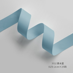 ライトブルー 幅2cm×22.86m
